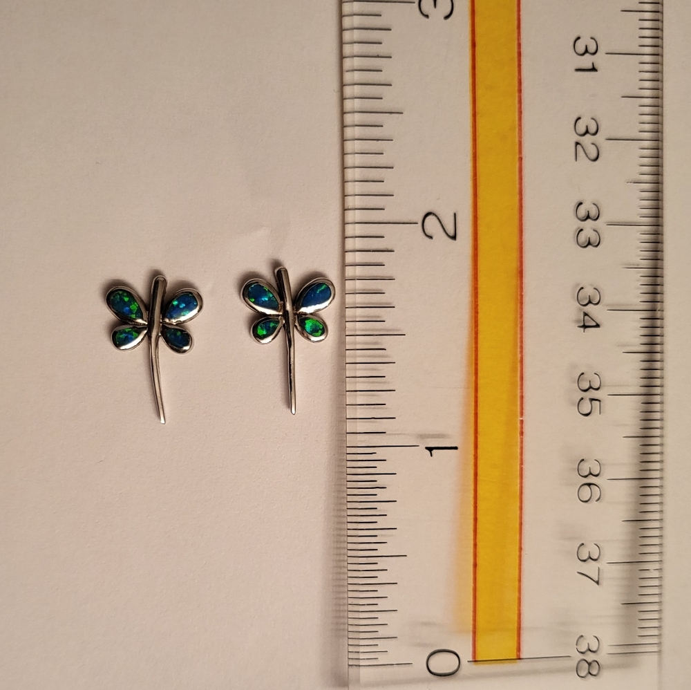 Dragonfly Earrings - Picture 2 of 3